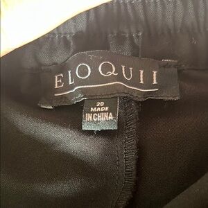 Eloquii Black Pants (Size 20)